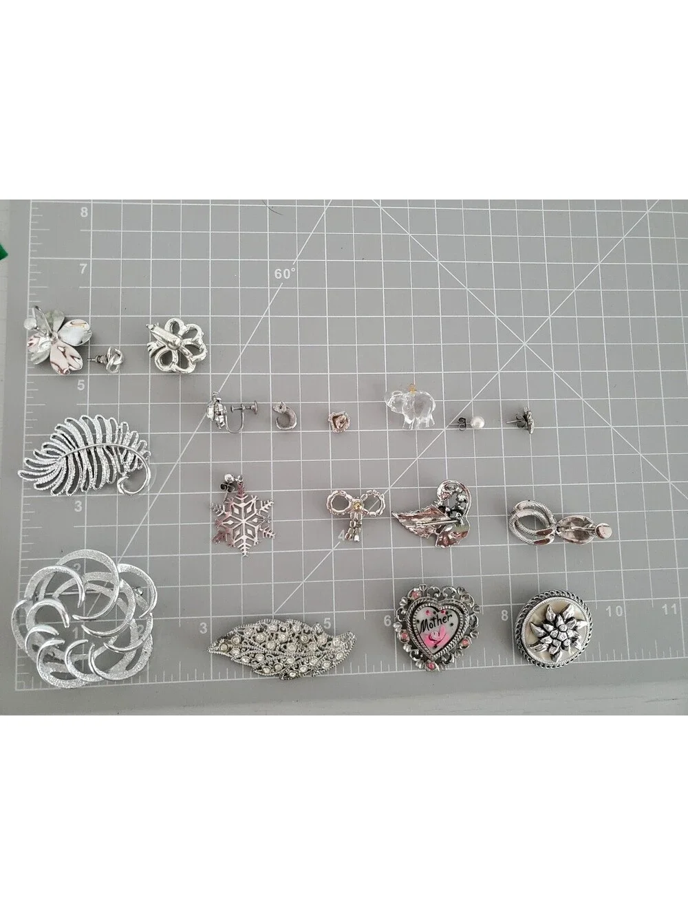 Vintage Silver Jewelry Lot of 17